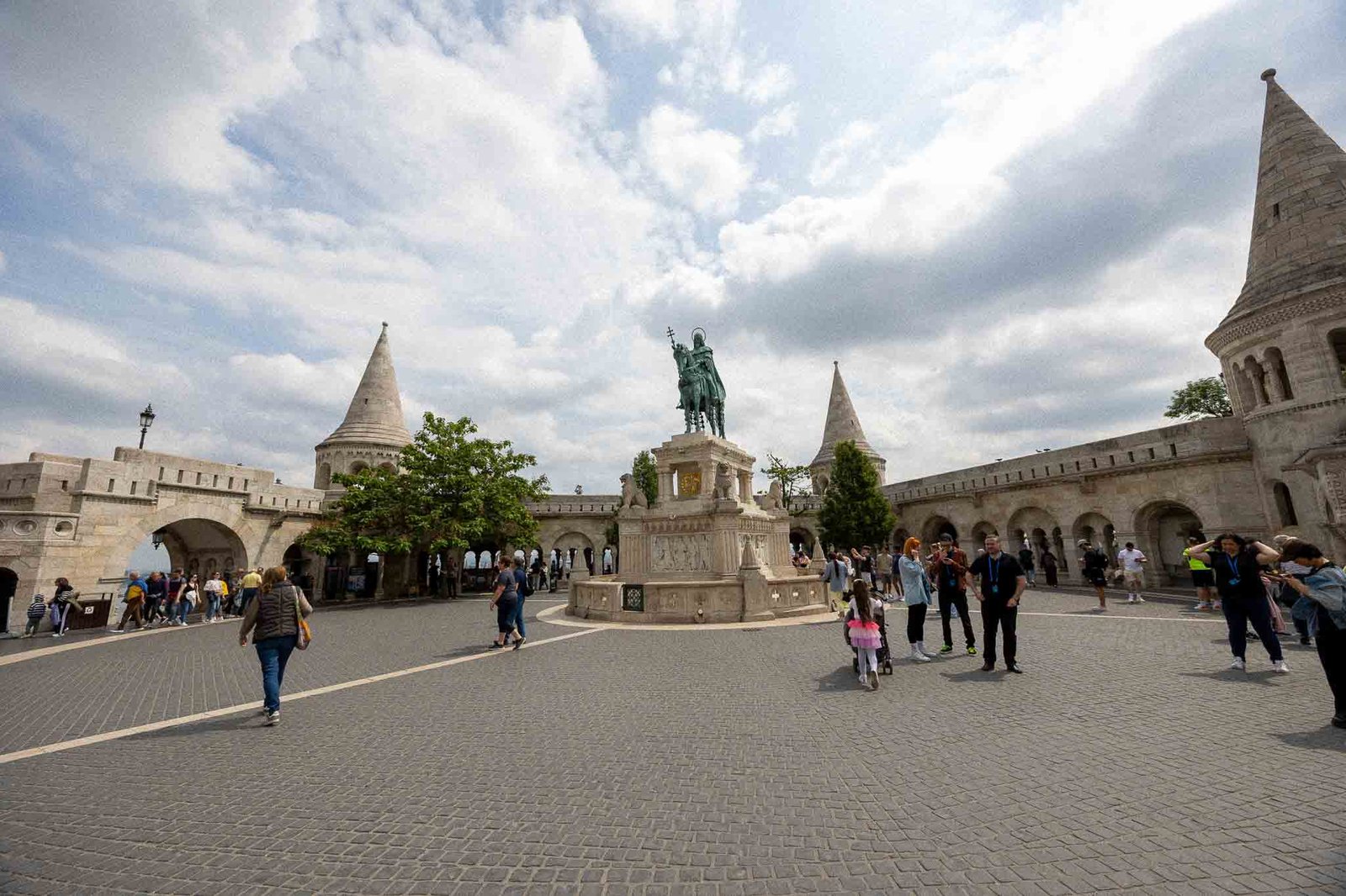 Fishermans Bastion at Buda Castle