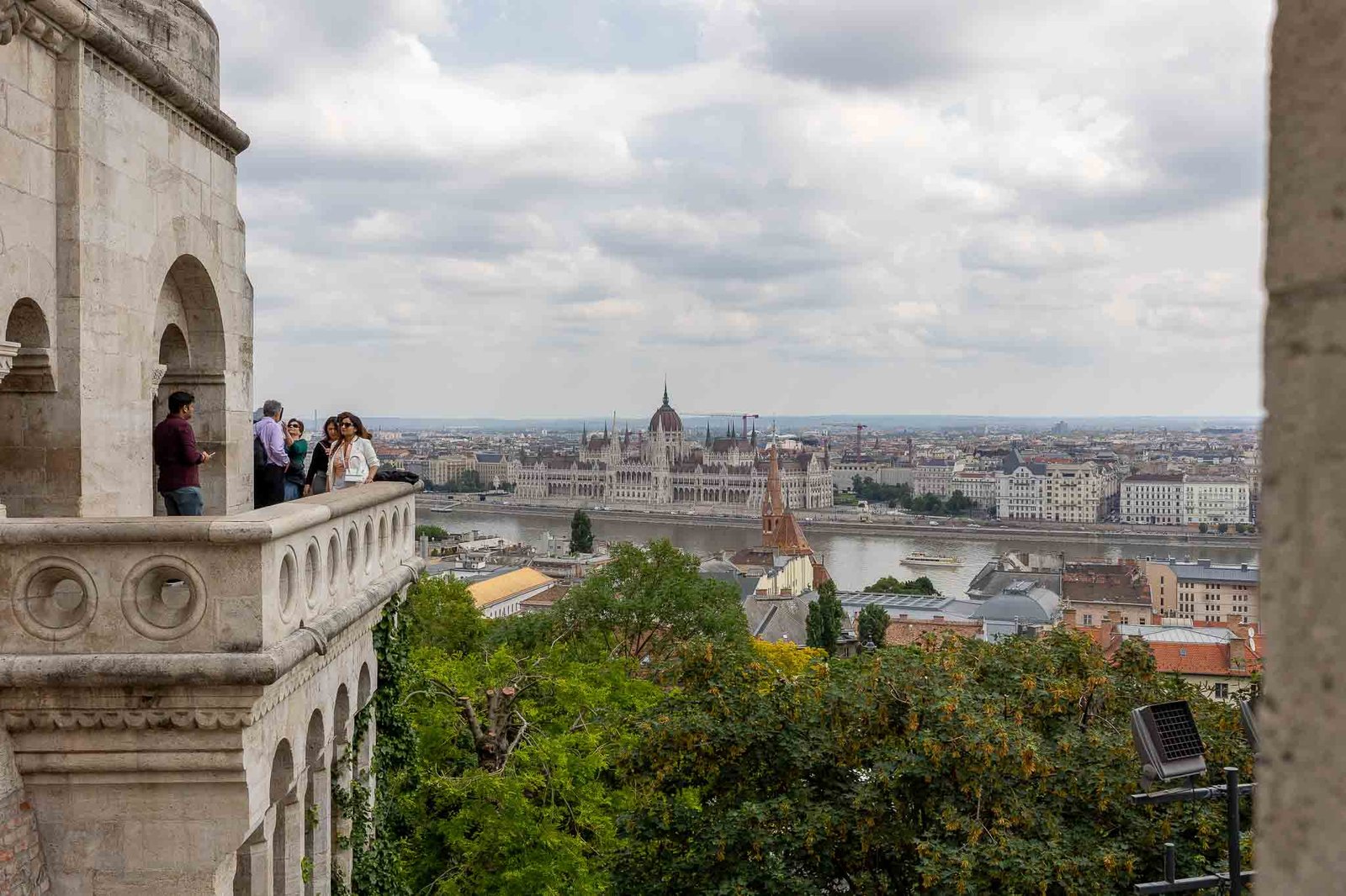 View of Budapest from Fisherman's Bastion