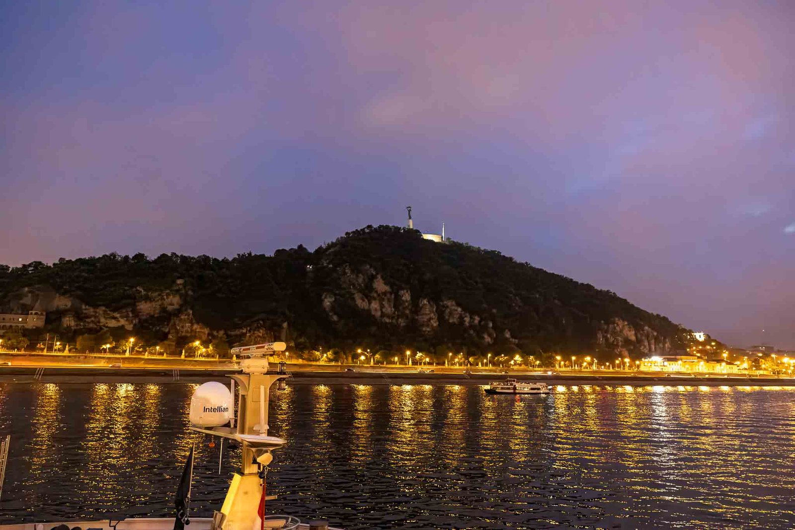 View of Budapest from the ship