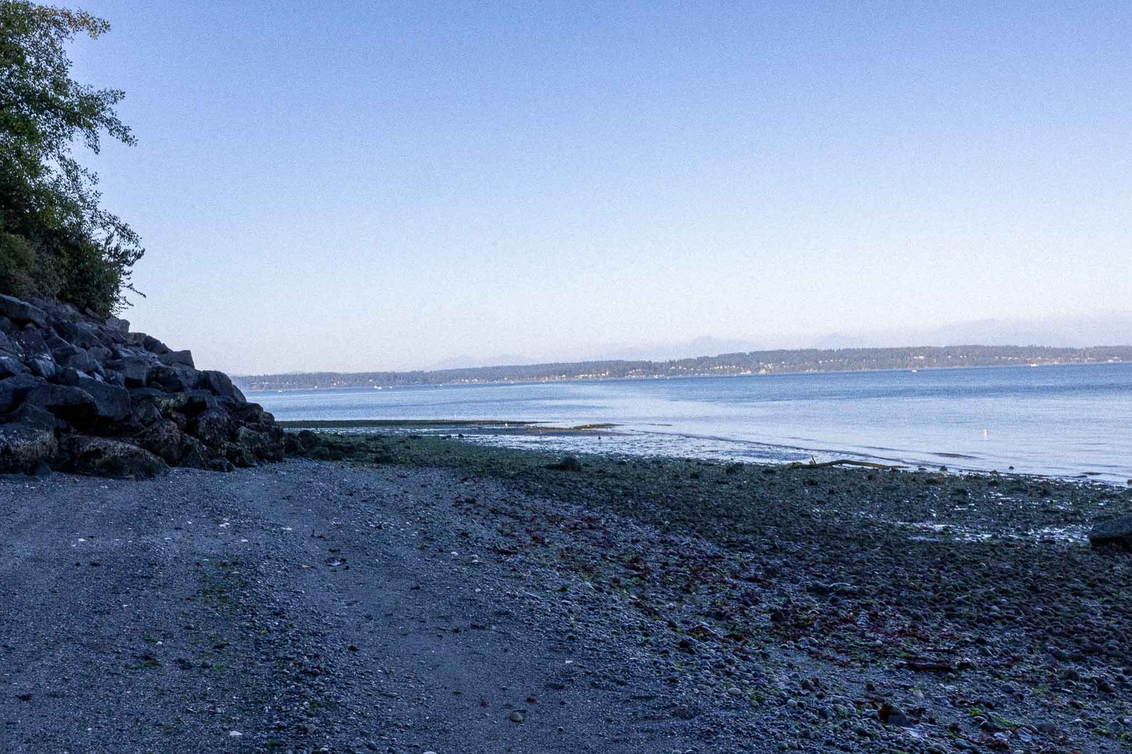 beach section of the trail