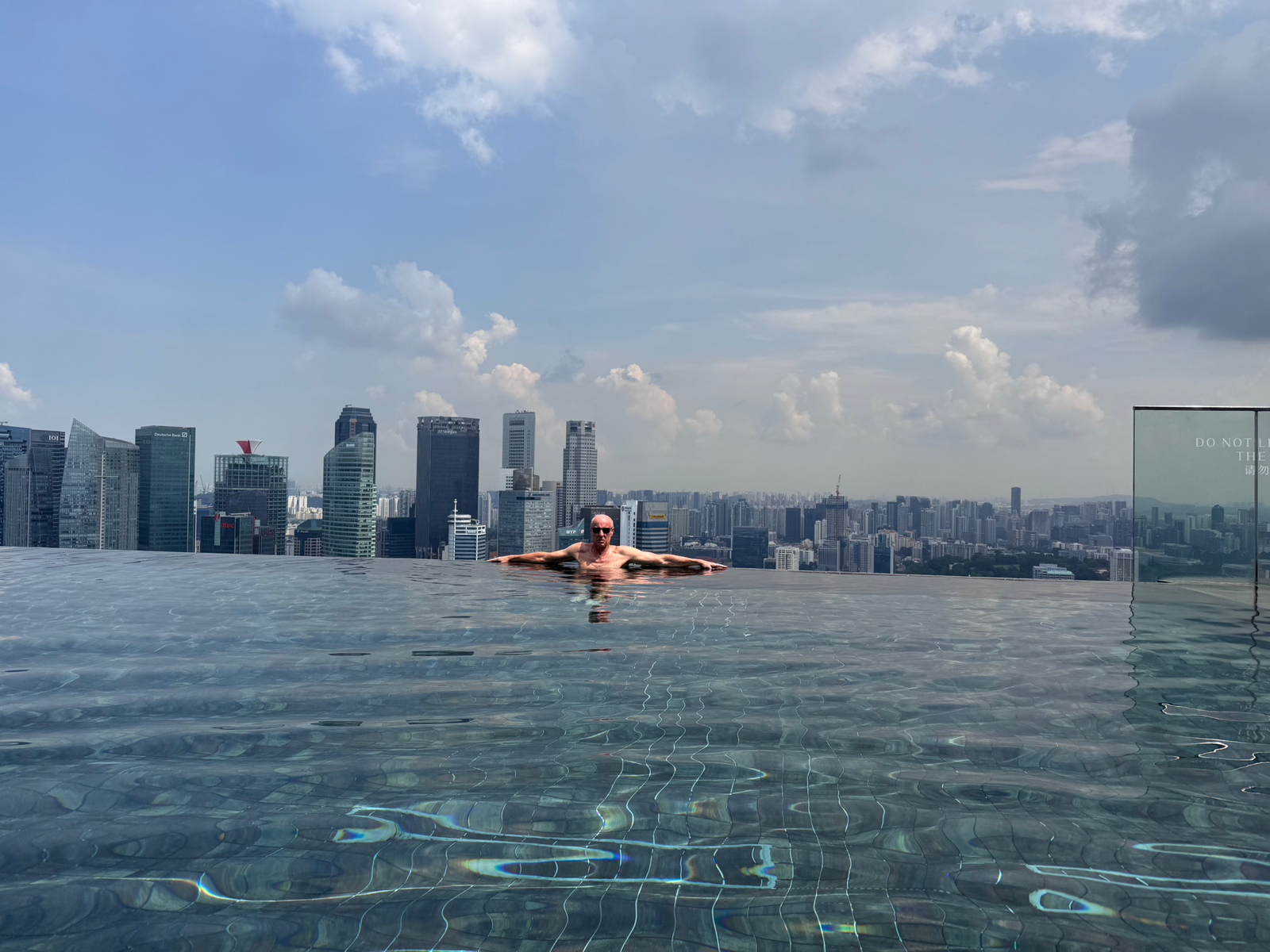 Conrad in the infinity pool