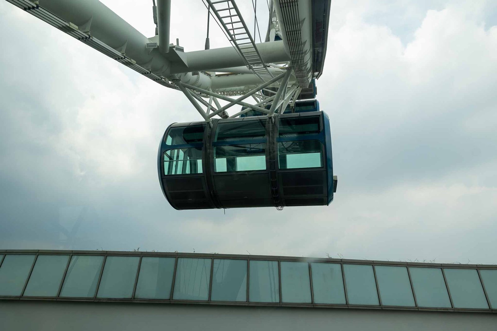 one of the cars on the singapore Flyer