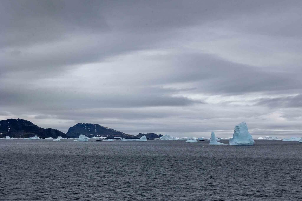 Approaching Signy Island