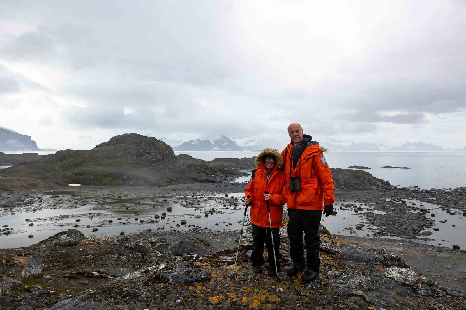 Shawn and Conrad on Signy Island