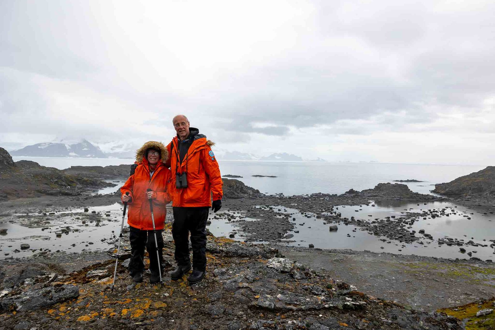 Shawn and Conrad on Signy Island