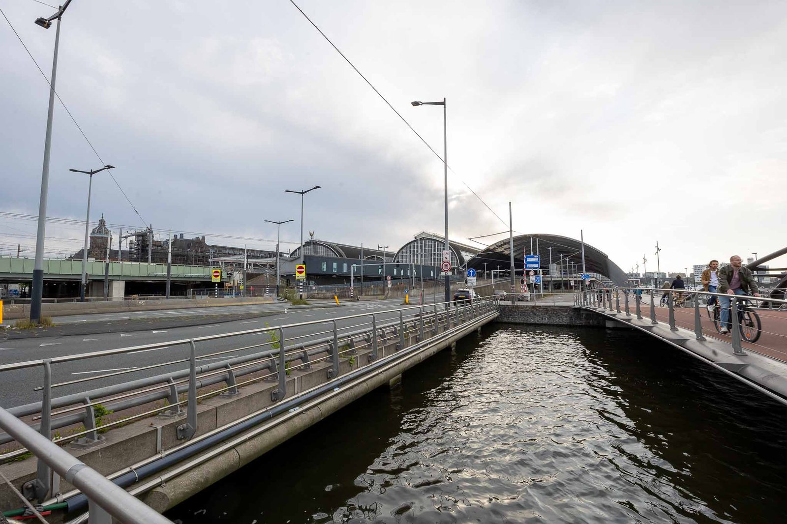 Central Train station in Amsterday City center