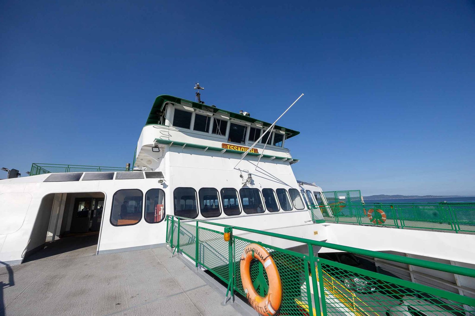 Our ferry back to Seattle.