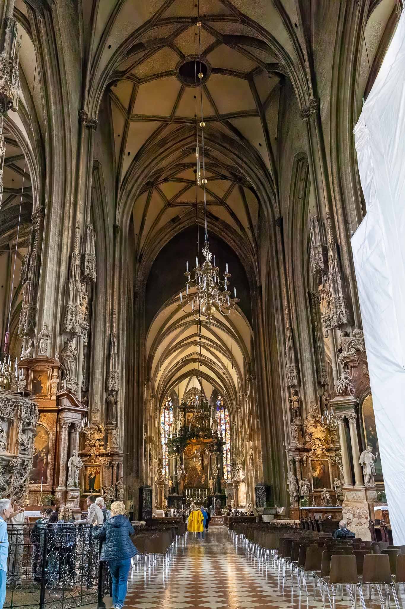 Inside St Stephen's Cathedral
