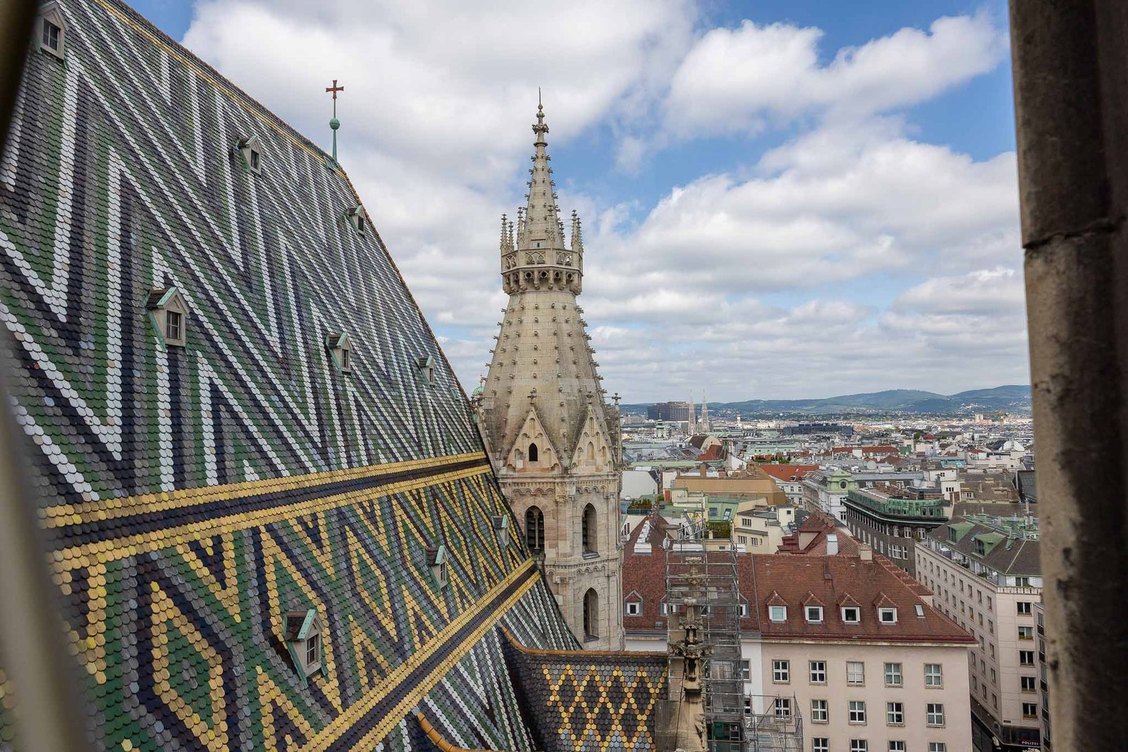 Views from St Stephen's Cathedral tower