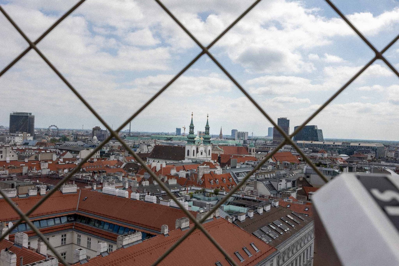 Views from St Stephen's Cathedral tower