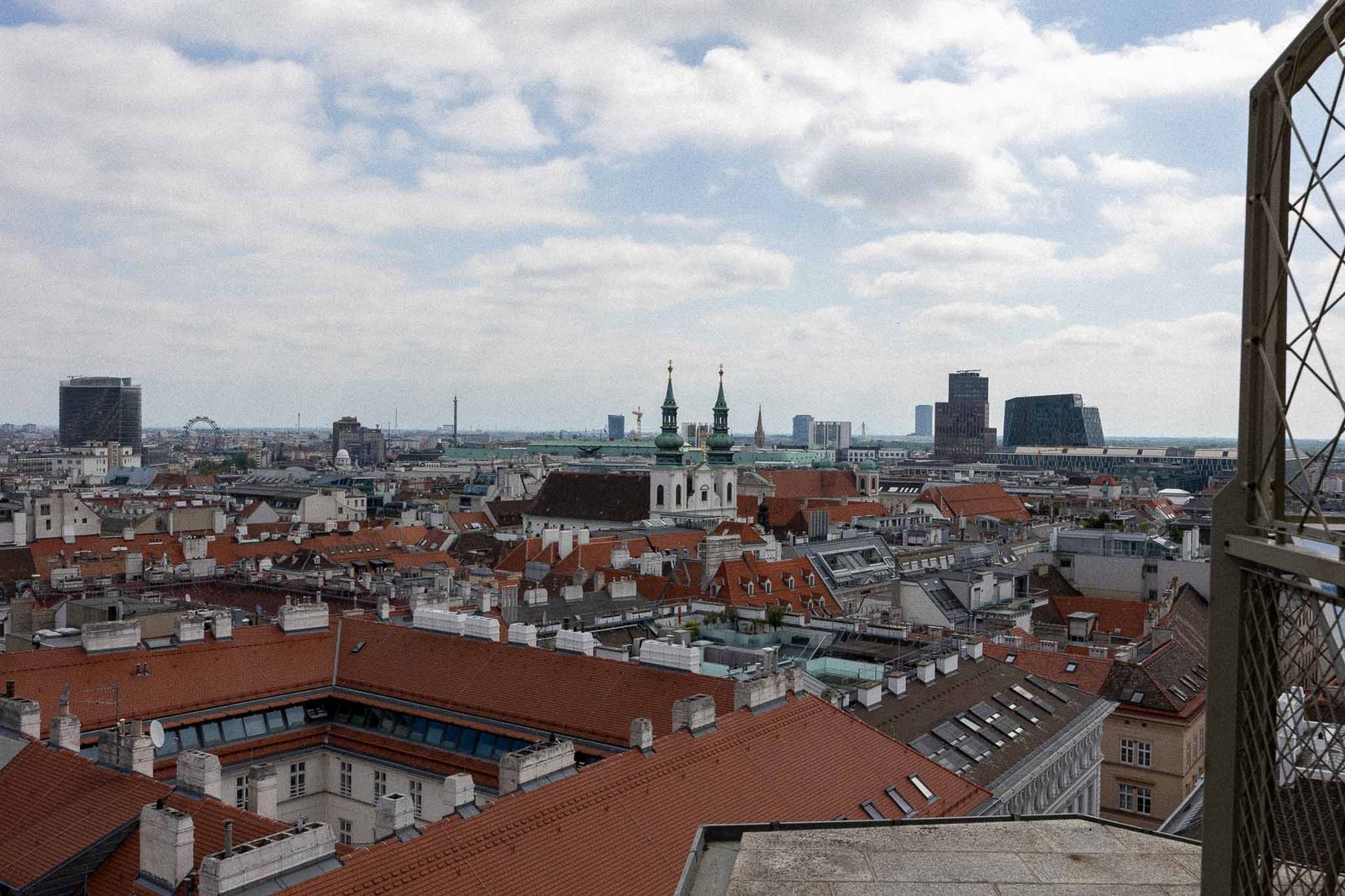 Views from St Stephen's Cathedral tower