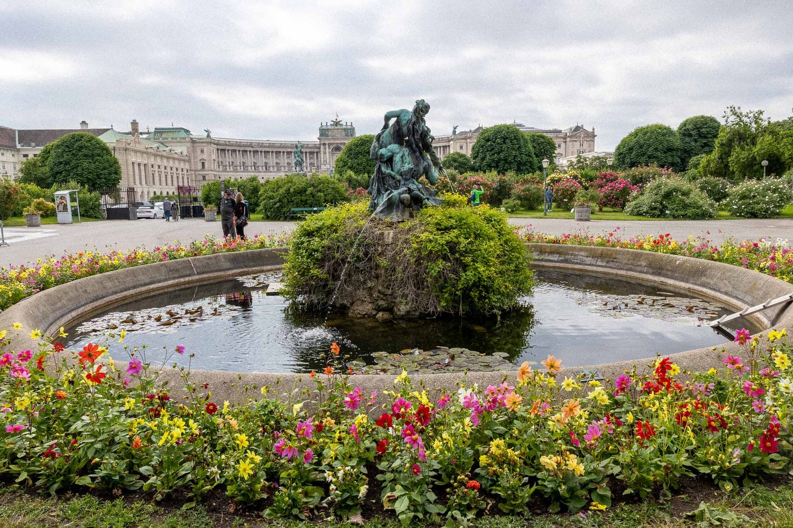 Park in the city center