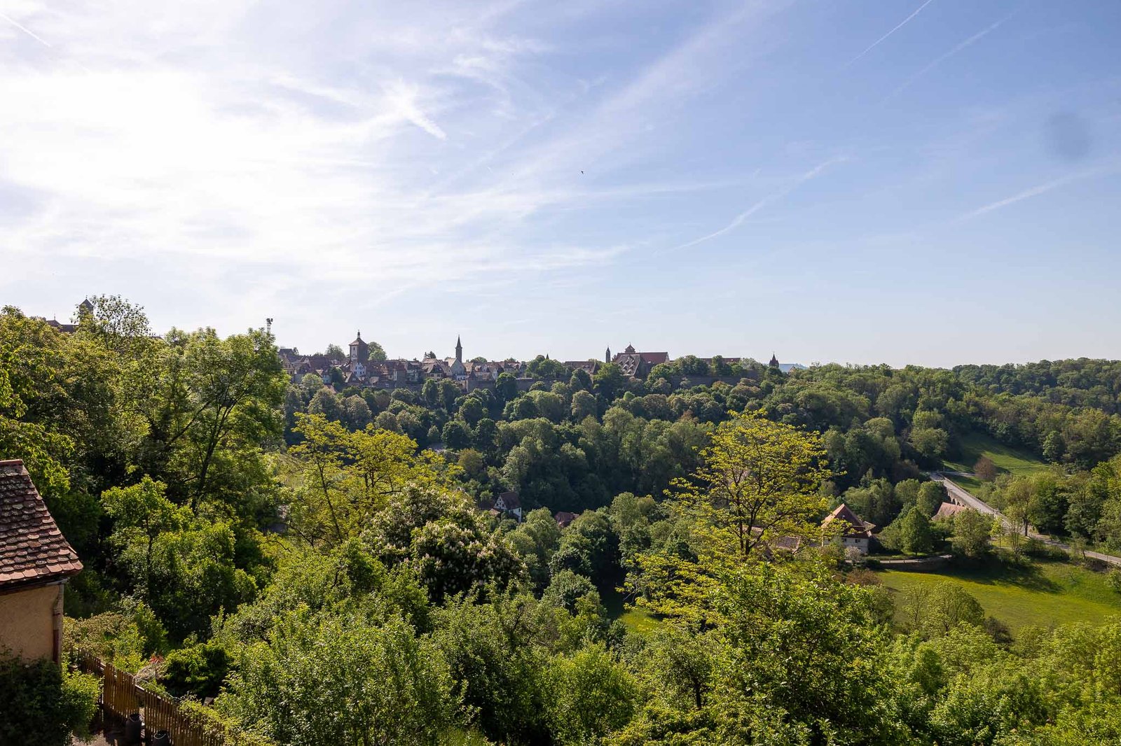 Overlook outside of the gates of the city