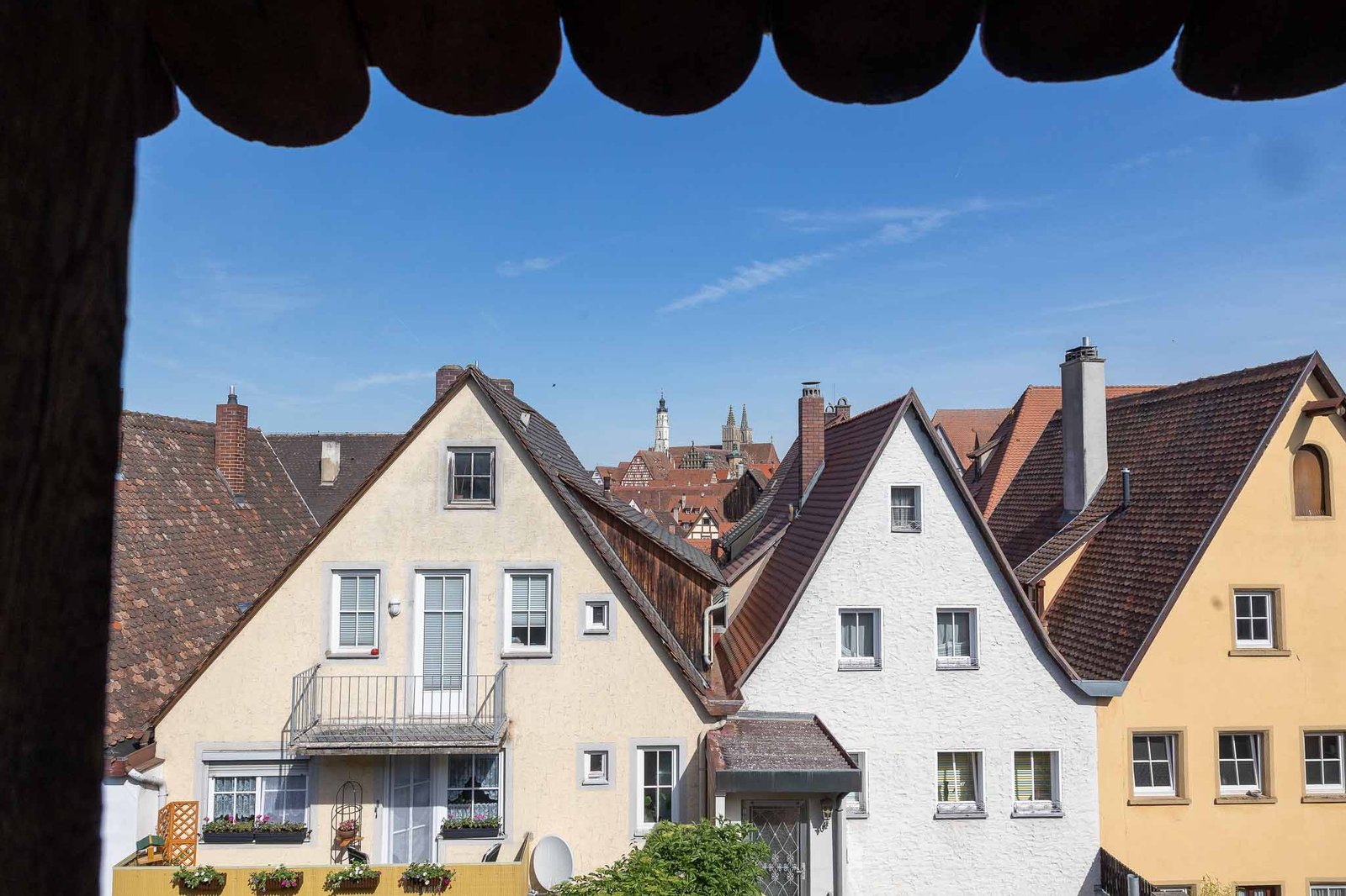 View from the city walls