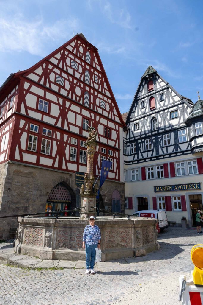 Main square in Rothenburg