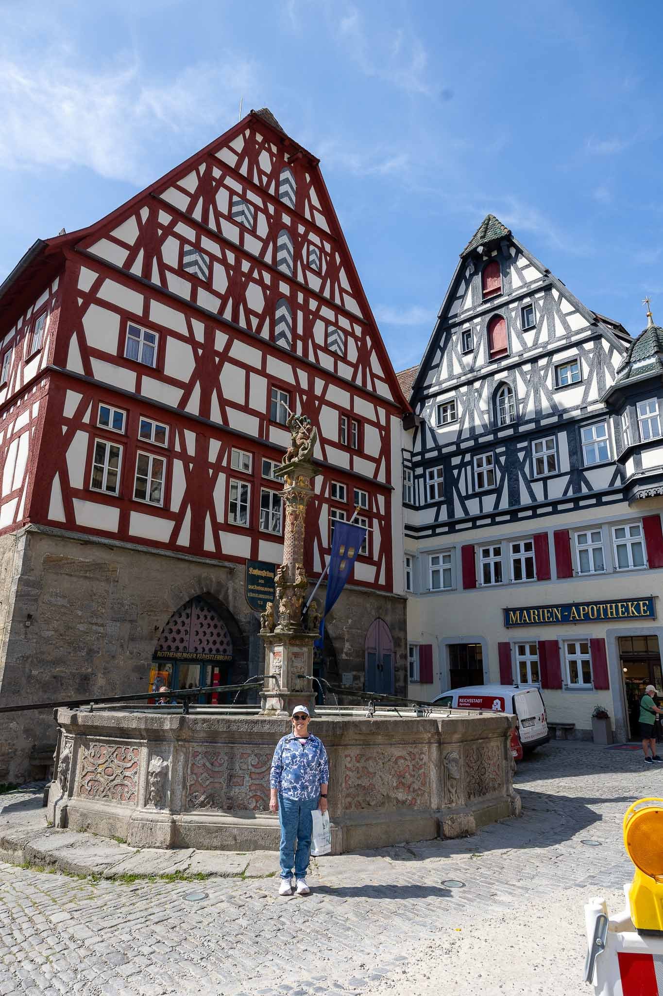 Main square in Rothenburg