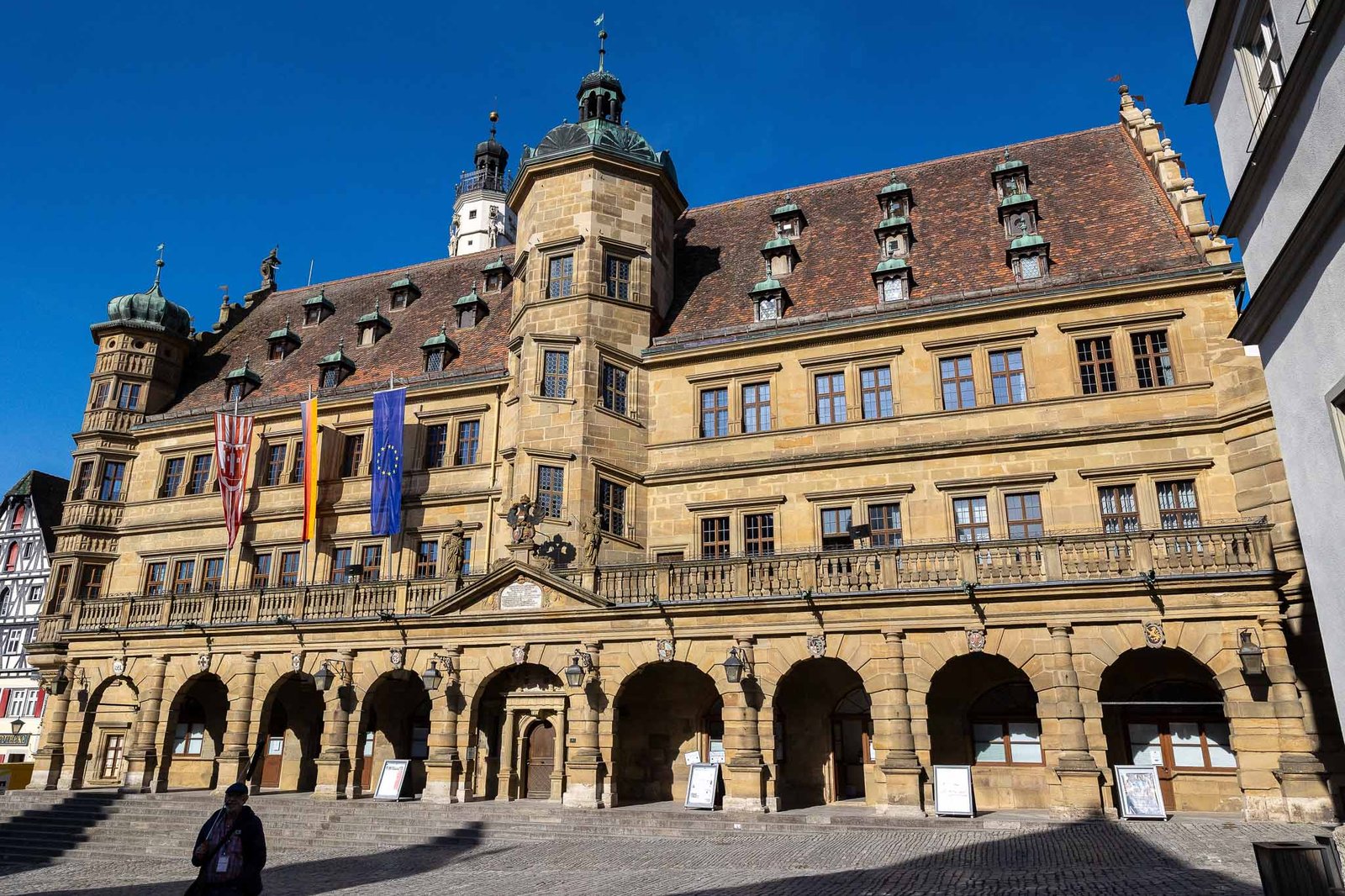 Townhall facing the main square