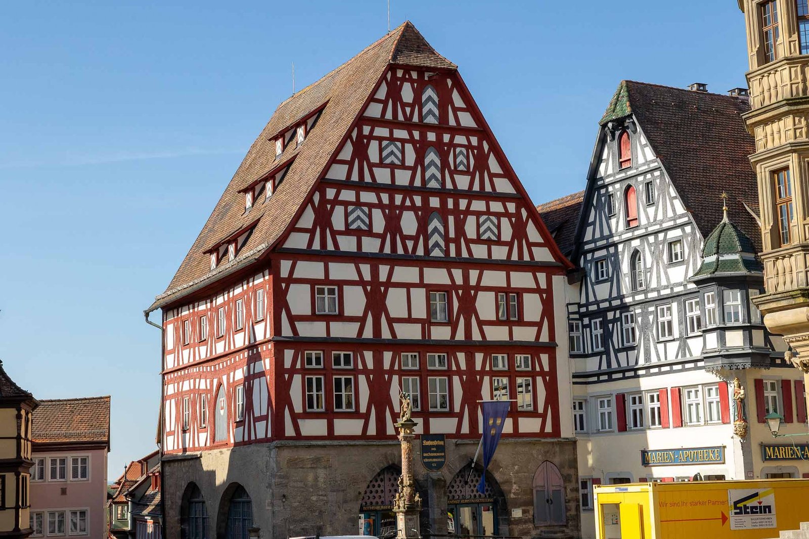 Well preserved Half Timber buildings