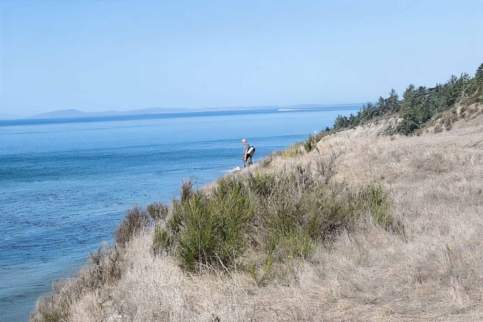 Views from the Bluff Trail in Fort Ebey