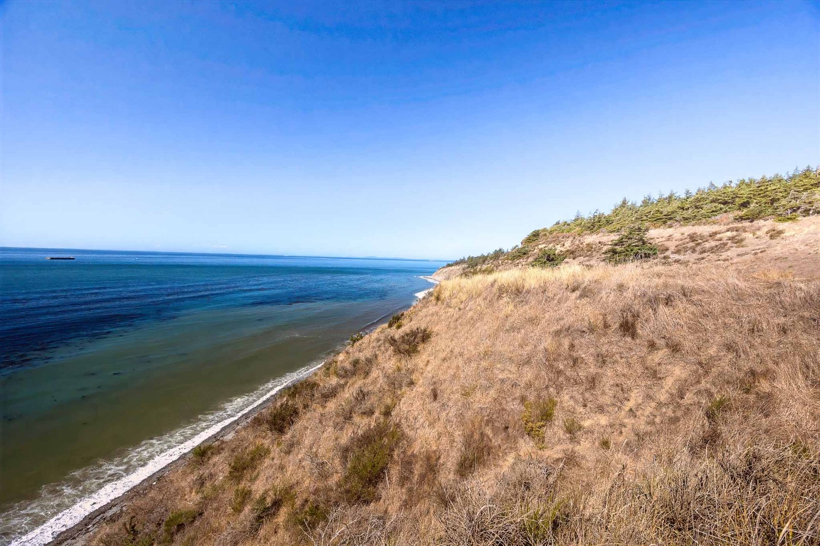 Views from the Bluff Trail in Fort Ebey