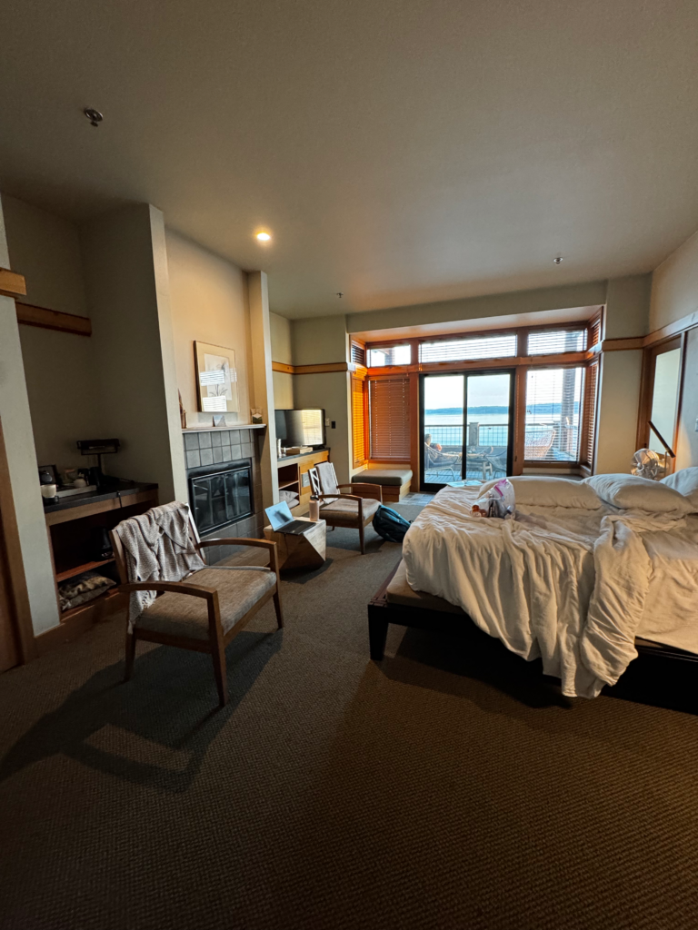 Main Bedroom looking out towards the balcony