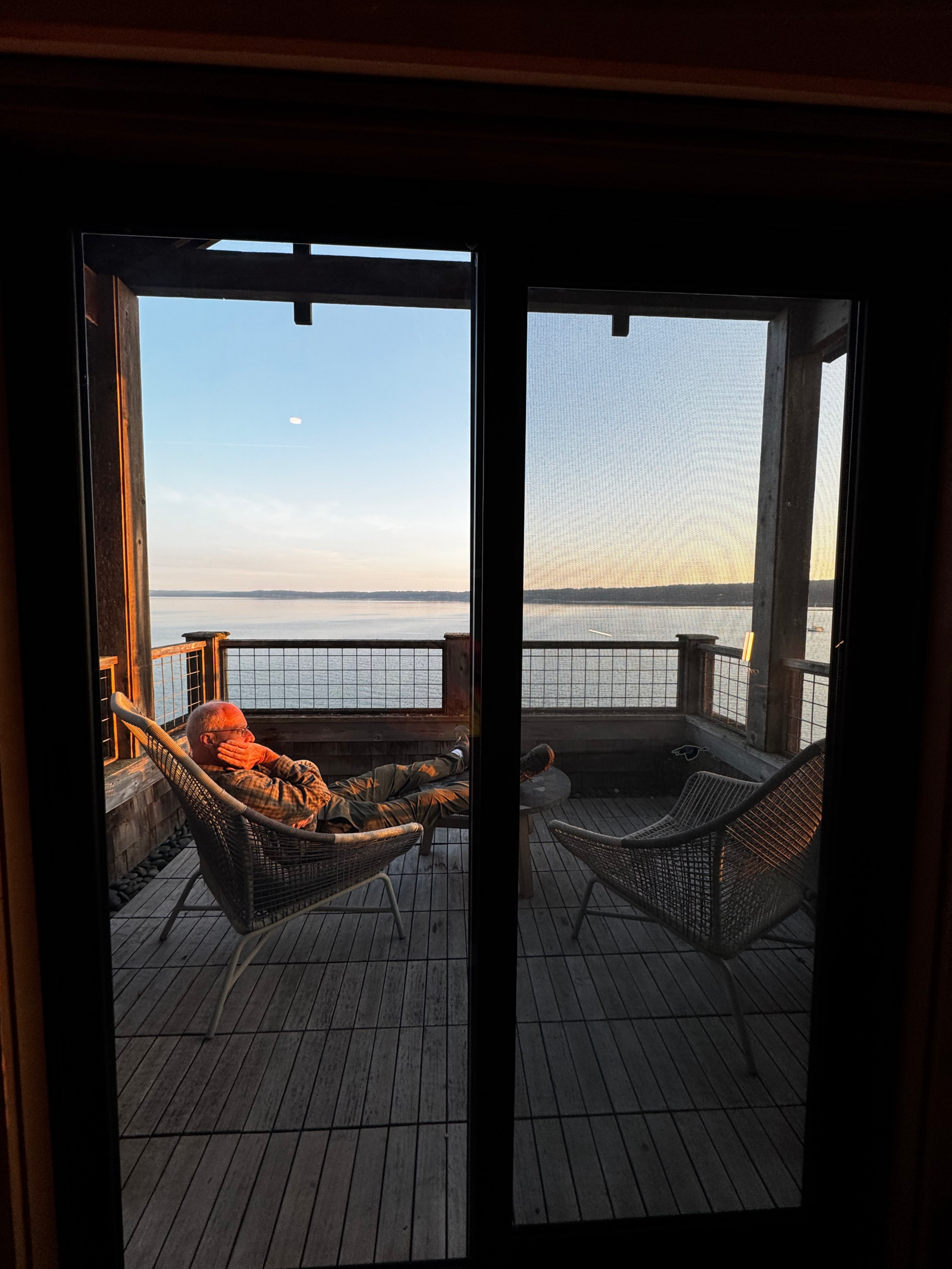 Private balcony