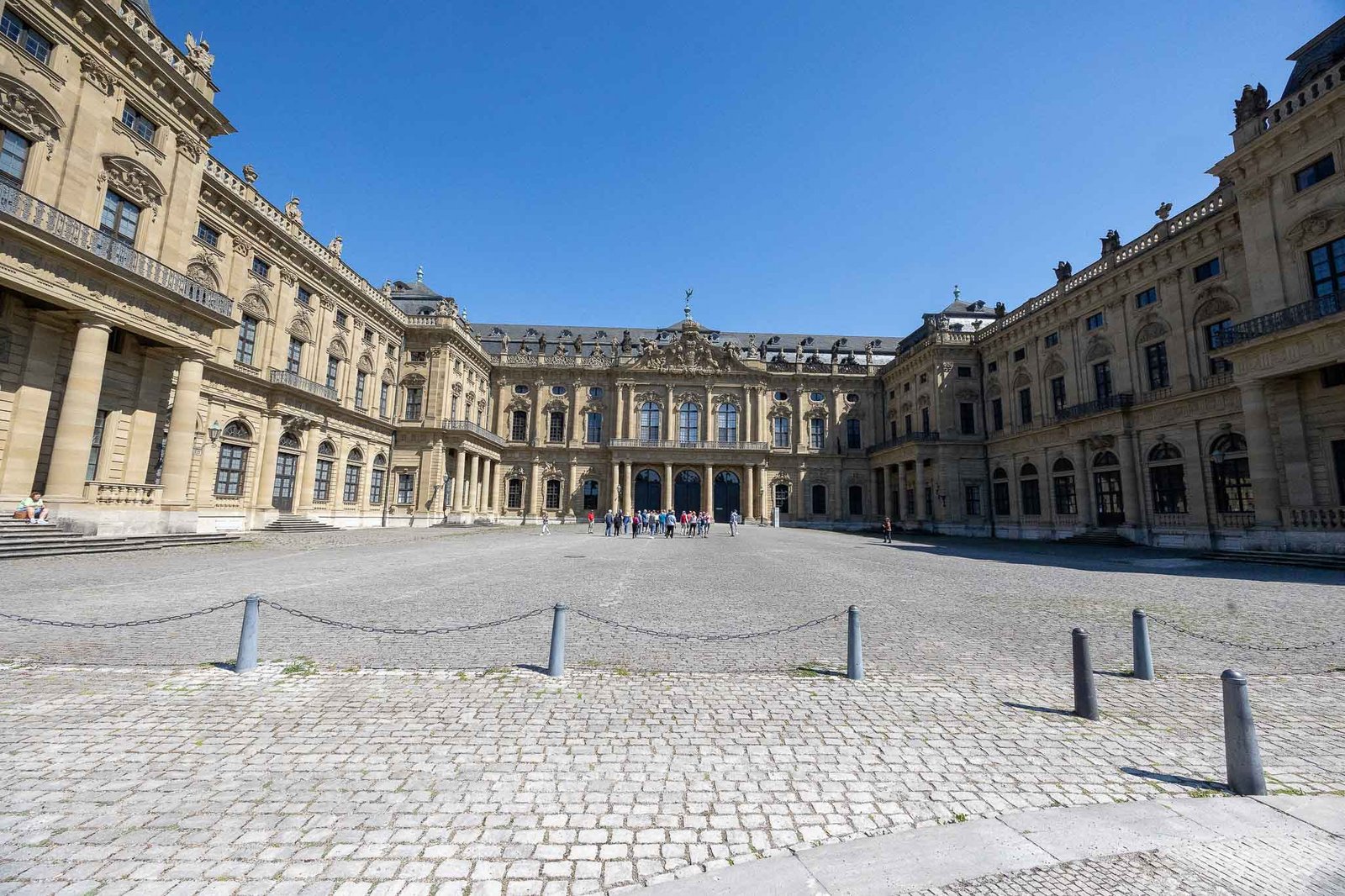 Front entrance of the Residence